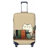 Woshuwo Fundas elásticas para equipaje de viaje, a prueba de polvo, resistente a los arañazos, para maleta, de 22 a 24 pulgadas