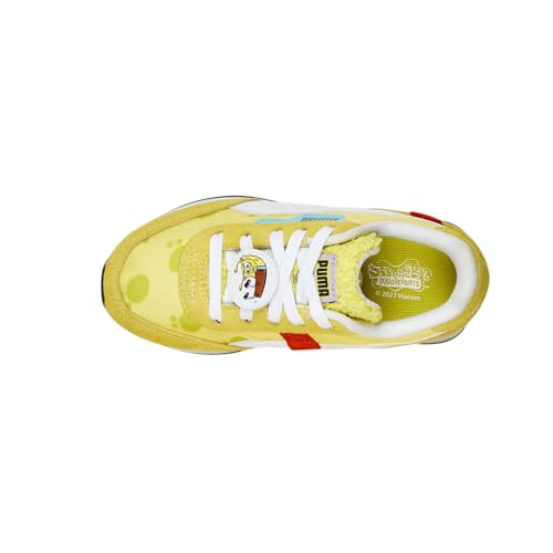 PUMA Toddler Boys Sponge X Future Rider Lace Up Sneakers Shoes Casual - Yellow4