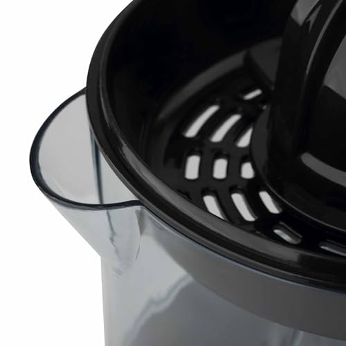 Miniatura 3 de JATA JEEX1423 - Exprimidor Eléctrico de Naranjas 700 ml, 2 Conos, Rotación Bidireccional, Jarra Extraíble con Asa, Antigoteo, Fácil Limpieza