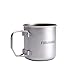 Fire-Maple Taza de Titanio de Camping Exterior Portátil 300ML con Mango Plegable para Senderismo Cocina Mochilero Picnic