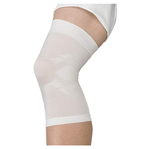 D&M アスメディ レベル1 快適クールスリーブタイプ ひざ用 日本製 ホワイト