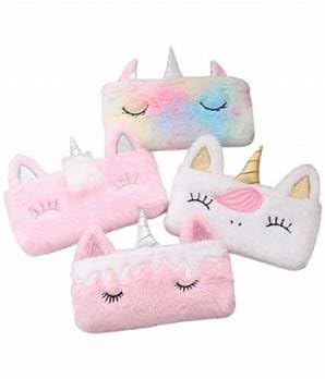 Snapwish Unicorn Fur Soft Plush Pencil Case Stationery Gift Set Pouch School Supply Geometry Colours Box Jewellery Makeup Hair Accessories Travel Pouch for Girls Kanjak Navratri Birthday Return Gift (B0CT3157LF) Amazon Price History, Amazon Price Tracker