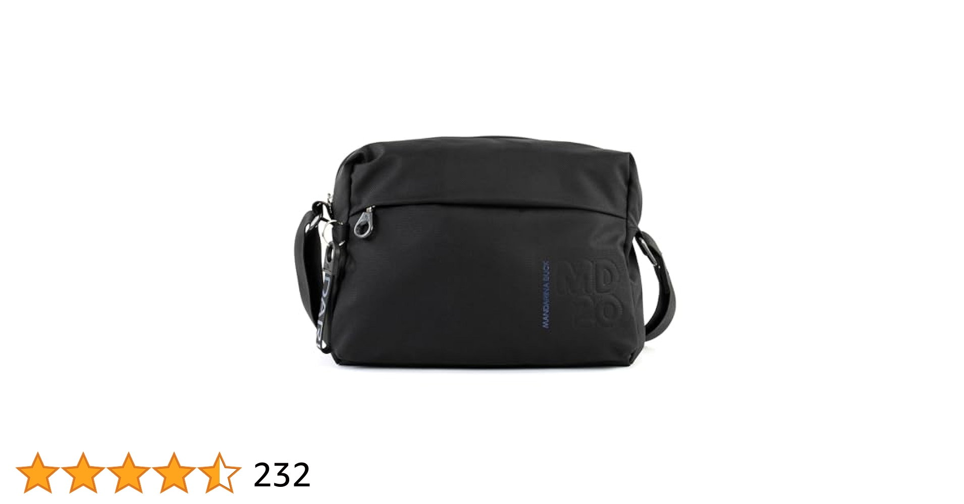 MANDARINA DUCK TANkブラック メッセンジャーバッグ
