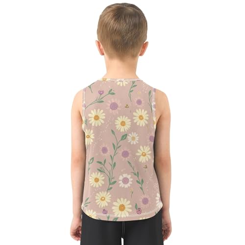 Boys' Tank Tops Quick Dry Summer Boys Sleeveless Vest Tee Lightweight Loose Comfy Clothes3