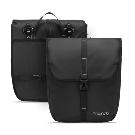 Best backpack for bike riding MOSISO 20L Waterproof Bike Panniers Pack