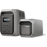 EcoFlow DELTA 3 1500 ポータブル電源 1536Wh + 専用エクストラバッテリー セットリン酸鉄リチウムイオン 3000回サイクル 長寿命 大容量 5年保証 家庭用 蓄電池 発電機 バッテリー 車中泊 停電 防災グッズ エコフロー