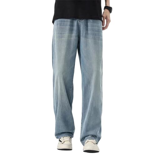 Men's high Street Jeans, Casual and Versatile Long Jeans - Main Image