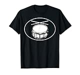Tambor y baquetas: este bonito diseño para amantes de los tambores es perfecto para bateristas o músicos a los que les gusta tocar tambores, kit de batería o juego de trampas. Una idea impresionante para un baterista y cualquier persona que busque ropa de baterista o baquetas para celebrar el Día Nacional del Baterista.