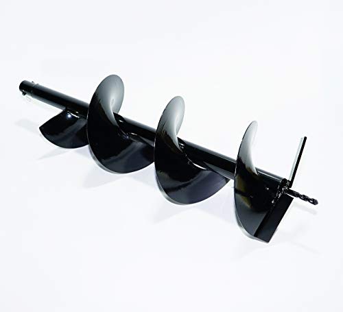 エンジン式 オーガ 穴掘り機用 専用ドリルビット 延長棒!杭打ち 棒打ち・植樹・地面の穴開けに!オーガー アースドリル 刃 40φ60φ80φ100φ120φ150φ200φ250φ 30cm50cm80cm御選択下さい! (200φ) - 200φ