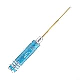 Cacciavite esagonale blu per elicottero RC e con opzioni da 1,5 mm, 2,0 mm, 2,5 mm, 3,0 mm, per lavori di costruzione e riparazione di modelli di precisione (1,5 mm)
