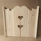 ?? Design à charnière : la porte de café pivotante peut être tournée à 180 degrés, le cadre de la porte est connecté par des charnières et se ferme automatiquement.