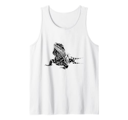 Iguana Motivo Reptil Lagartijas Terrario Lagartija Iguanas Camiseta sin Mangas