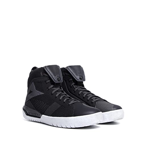 Dainese Metractive Air Shoes, Botas de Motociclista Hombre, Negro/Negro/Blanco, 41 EU