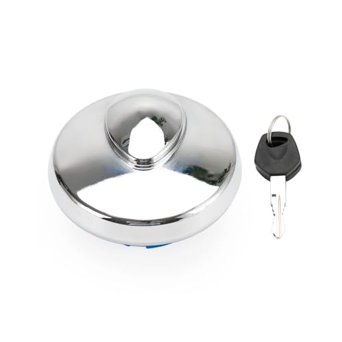 Bouchon de réservoir d'essence pour Suzuki VL1500 finition chrome