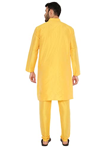 Image of Maharaja Banarasi Dupion Silk Kurta Pjama Set for Men