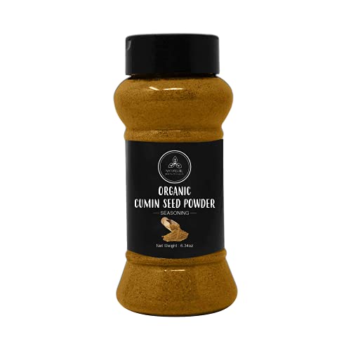 Naturevibe Botanicals Organic Cumin Seed Powder (6.34oz)