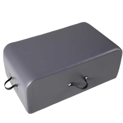 Pilates Reformer Sitting Box, Pilates-Geräte, Pilates Box Accessoires, für Balance Training Fitness Body Ausdauer Stretching,Grau Pilates Reformer Sitting Box, Pilates-Geräte, Pilates Box Accessoires, für Balance Training Fitness Body Ausdauer Stretching,Grau