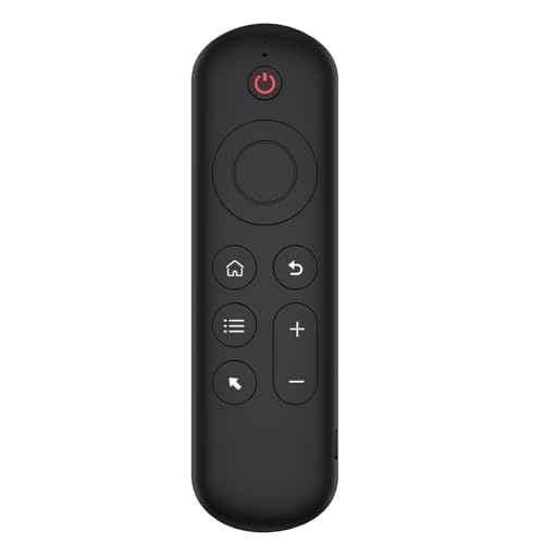 Sirxlevcy Mini Teclado Bluetooth 5.0 2.4G Air Mouse Inalámbrico Retroiluminación Control Remoto por Voz para Computadora Portátil Android TV Box