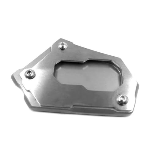 Extension béquille moto F850GS pour stabiliser le trail en camping sauvage