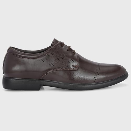 Image of Centrino Formal Shoe for Men | Soft Cushioned Insole for All-Day Comfort | Stylish & Elegant Design | Perfect for Office, Business Casual & Formal Attire 7662