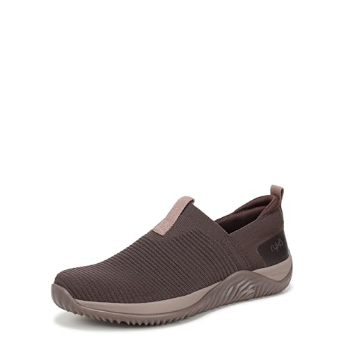 Ryka Womens Echo Knit Slip On Shoes Java Brown...