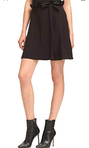 DKNY Womens Ribbon Tie A-Line Skirt