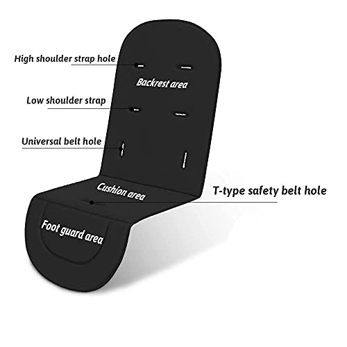 Fodera per cuscino per passeggino, tappetino per