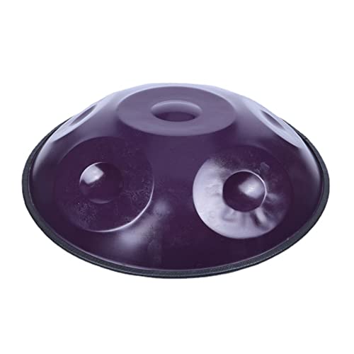 Steel Handpan Drum 18 pulgadas 6 notas color púrpura miniatura 1