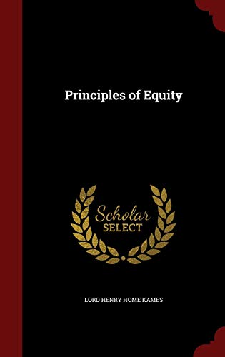 Principles of Equity 1298552877 Book Cover