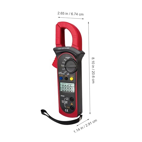 Multímetro pinza digital automático OUNONA alta precisión Ohm Volt Amper Watt Tester portátil miniatura 2