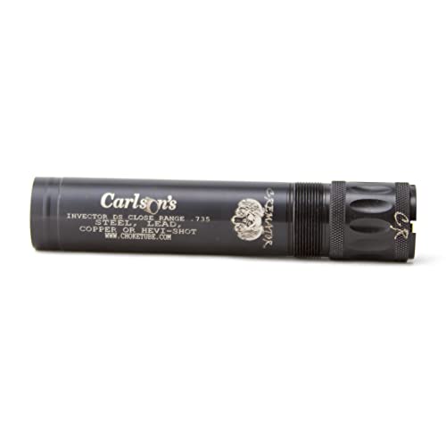 Carlsons Choke Tubes 12 Gauge for Browning Invector DS [ Close Range | 0.735 Diameter ] Blued Steel | Cremator Non-Ported Waterfowl Choke Tube | Made in USA