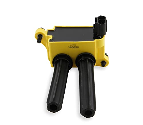 Accel 140038-8 Ignition Coil Gen 3 Dodge Chrysler Hemi 5.7L/6.1L/6.2L/6.4L - Dual Plug - Yellow #TOP4
