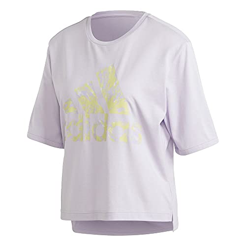 Tee-shirt violet femme en maille douce couleur pastel pastel taille L