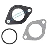 LCYSXTFZ 25mm 26 mm PZ26 PZ27 PZ30 Vergaser -Ansaugkrümmer -Abstandsabstandsdichtung Set kompatibel mit ATV Go Kart Dirt Pit Bike