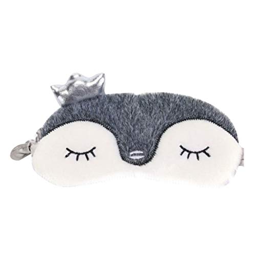 FunDiscount Sleep Eye Mask for Women Girls, Cute Novelty Cartoon Funny Sleeping Mask