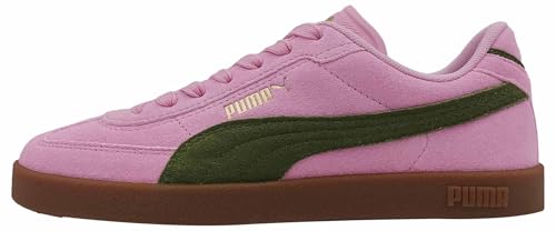 Puma Puma Club II Era Baskets en Daim Unisexe, Rose Scintillant Vert Olive, 38 EU