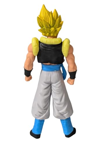 Image of Awestuffs Yellow Large Action Figure Limited Edition Figure Toy Statue Merchandise for Anime Lovers (DBZ gokuu Go-Geta)