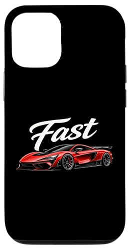 Fast Exotic Car Car Guy ���[�X�J�[ �^�[�{ �L�b�Y �{�[�C�Y �����Y �X�}�z�P�[�X iPhone 12/12 Pro �p