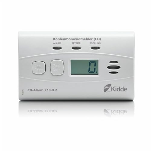 6 Mejores detectores de monóxido de carbono. 22 Kidde 10llDC0 - Co de alarma detector de monóxido de carbono d.2 X...