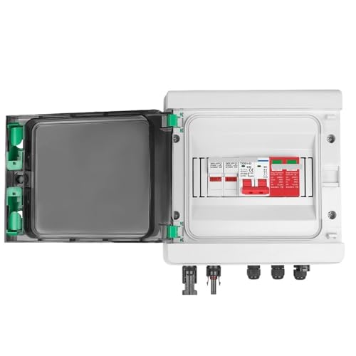 Coffret de combinaison photovoltaïque 600V avec disjoncteur 50A et boîtier IP65