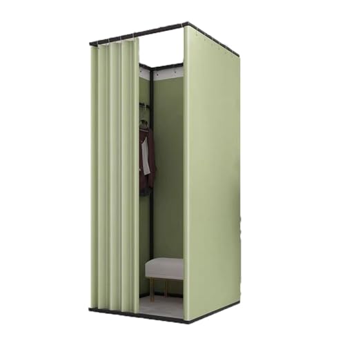 JUSKAQZYI Probador cuadrado portátil, compatible con centros comerciales, tiendas, oficinas y boutiques.