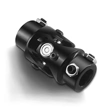 3/4" F-ord V Triangle X 3/4" DD Steering Shaft Universal U Joint Coupler, 3/4 V Triangle to 3/4 DD Universal Shaft Coupling