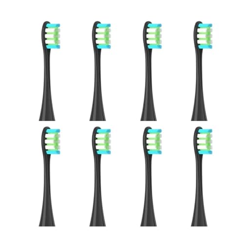 �����p�u���V�w??�b�h 8����A�݊����̂���I�N�j�� X/X PRO/ Z1/ F1/ One/Air 2 /SE/Flow �\�t�g�Ή��|���@�p�u���V�m�Y���ɑΉ�(8pcs Black)