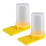 2PCS Bienen Wasser Feeder Bienen Eingang Feeder Flüssigkeit Fütterungsanlage Futtergeräte Bienen Wasserspender Kunststoff Imkereibedarf Bienenfütterung Imkerei Imker Ausrüstung Zubehör