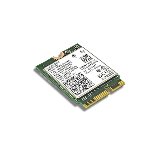 Image of Wireless BE200 NIC Gigabit Tri-Band Wi-Fi 7 IEEE 802.11a /b /g /n /ac /be /ax Bluetooth 5.4 WiFi Card for Laptops with M.2 Key E Interface BE200NGW (Card Only; No Accessories; Not Compatible with AMD)