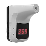 Termometro a infrarossi per febbre, montaggio a parete, termometro senza contatto per il controllo...