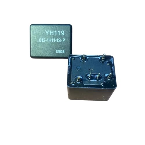 Relais YH119 012-1H11-1S 12VDC lot de 10 pièces à 6 broches pour circuit imprimé