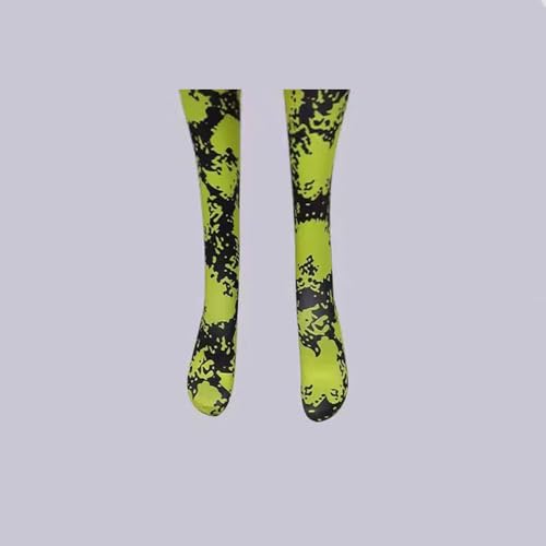 Green Snakeskin Knee High Sports Socks2