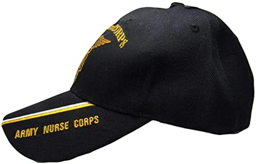 Flakita's Novelties U.s. Army Nurse Corps Ball Cap Hat Black Embroidered 3D (Licensed) Cap567 (Topw) #TOP3