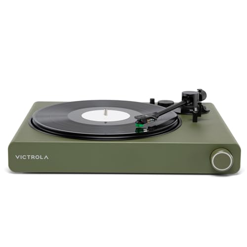 Victrola Stream Onyx Turntable - 33-1/3 & 45 RPM Vinyl Record Player
